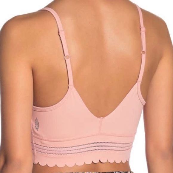SOLD OUT——Free People Movement Genesis Bra in Pink - Picture 3 of 7